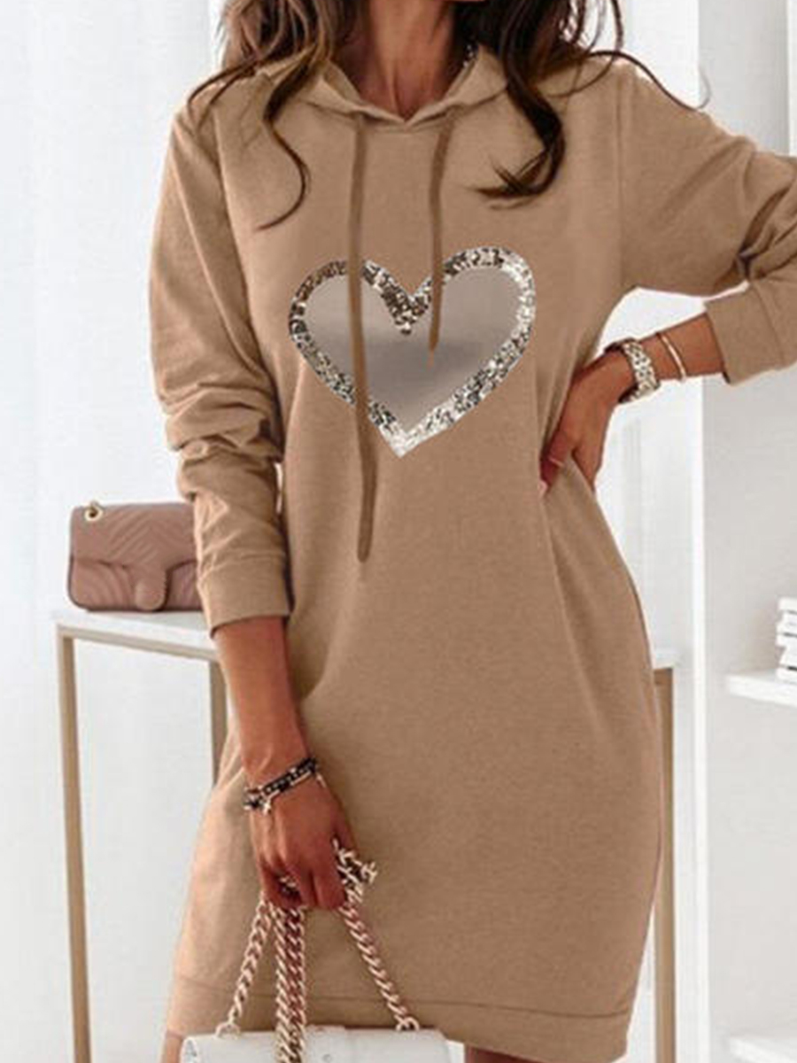 women's long sleeve dress HF1601-03-03