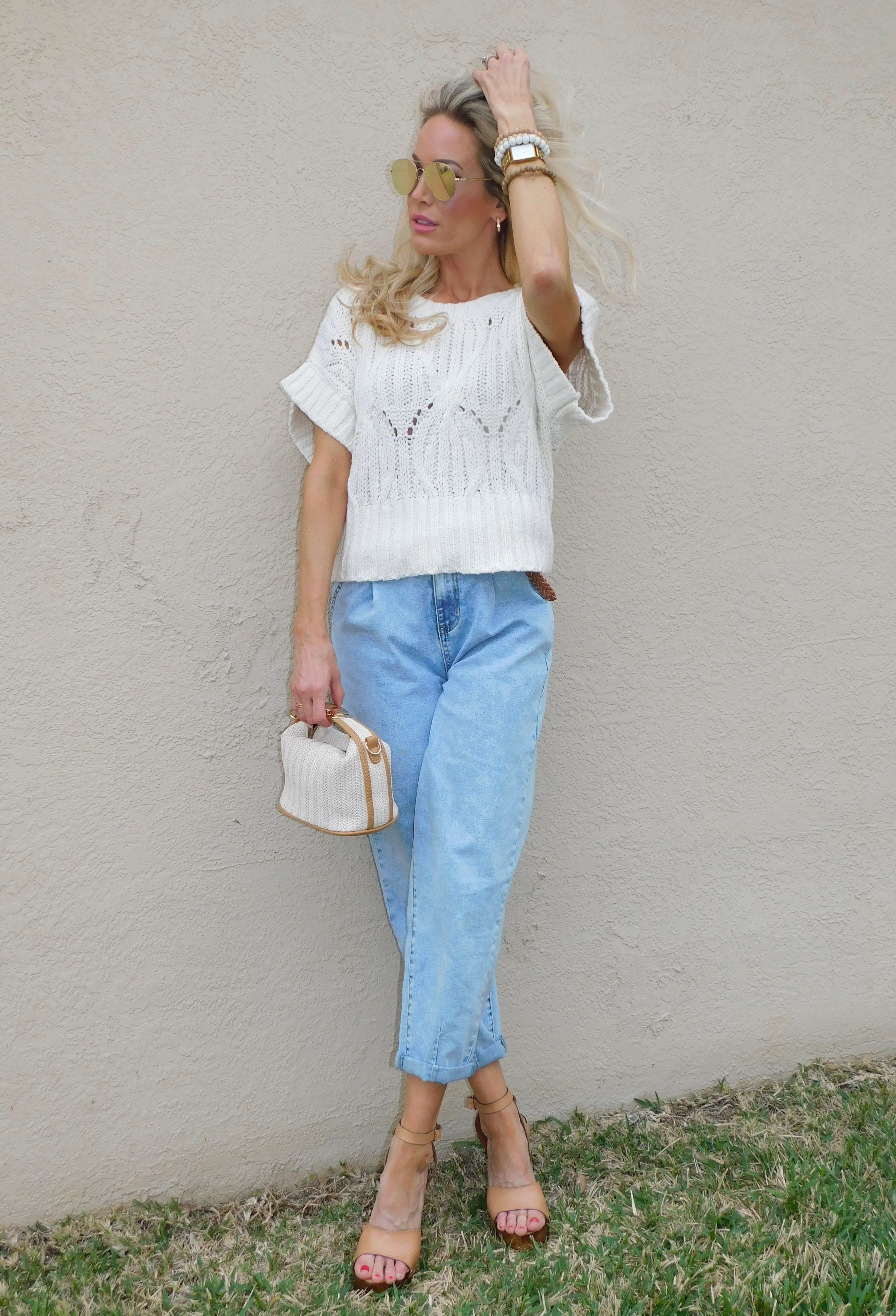 Cali Crochet Knit Top