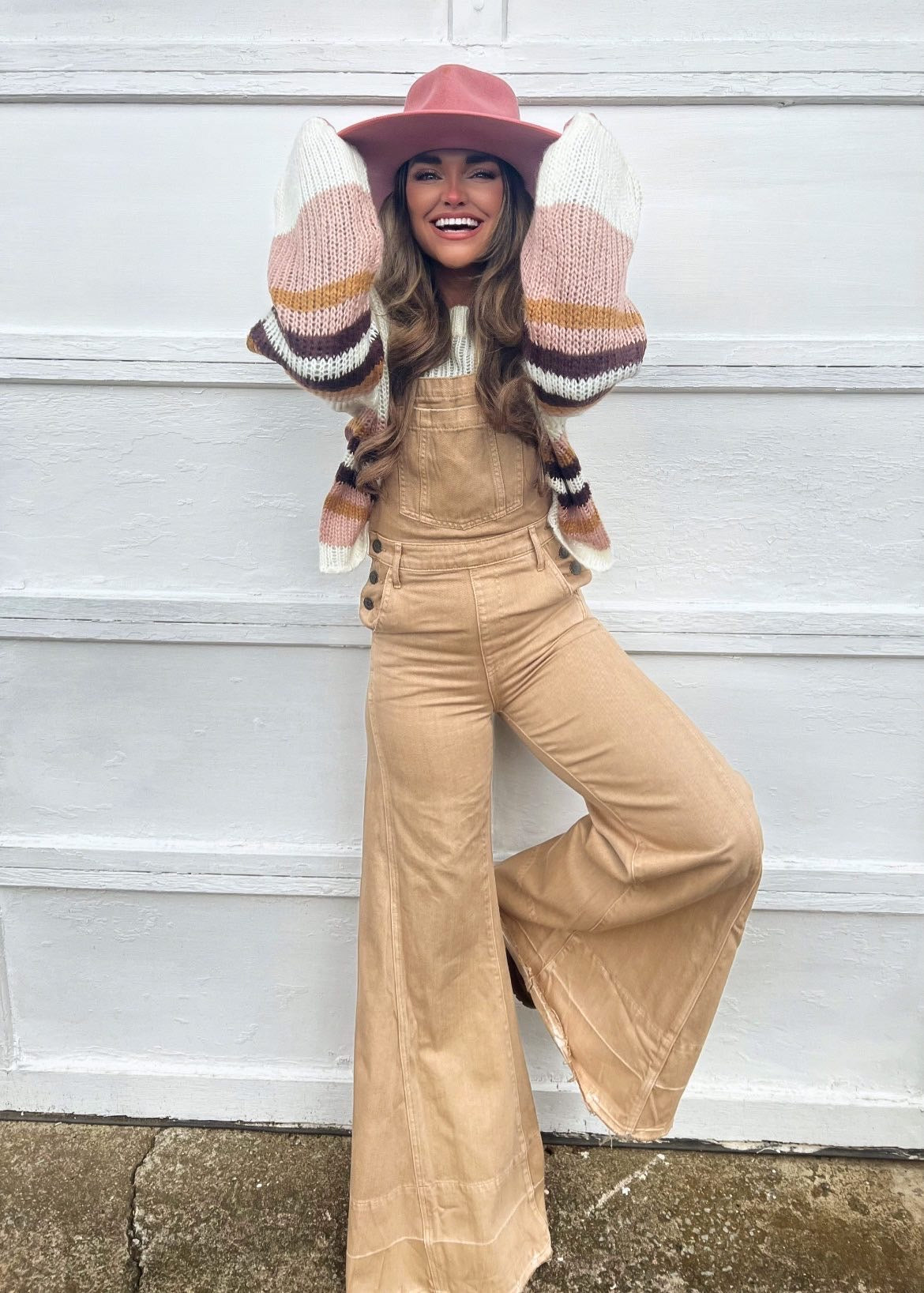 Kelsea Striped Knit Sweater