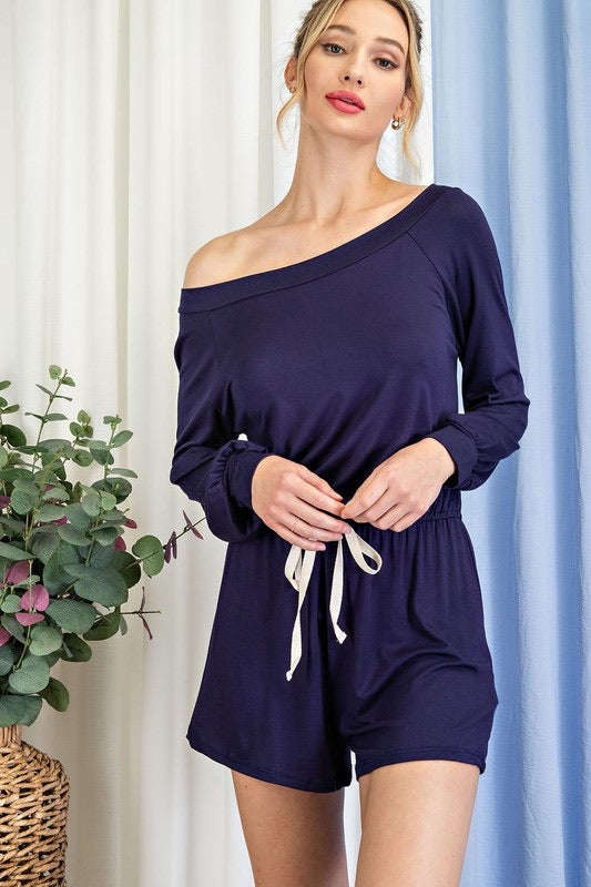 Off the Shoulder Romper