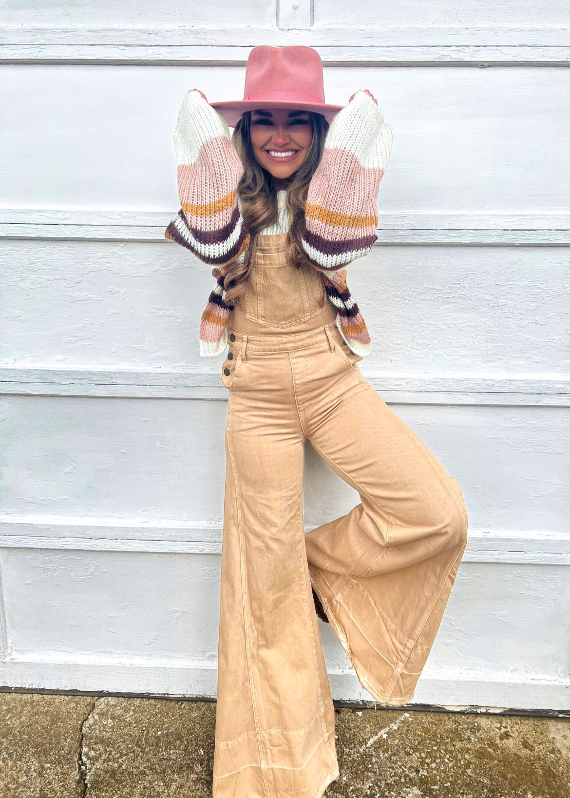 Kelsea Striped Knit Sweater